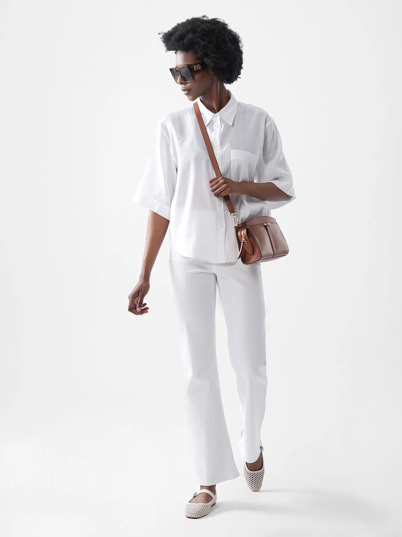 HUGO | Bluse EVONA | weiss